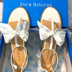 Jack Rogers Heidi Bow T Strap Sandals